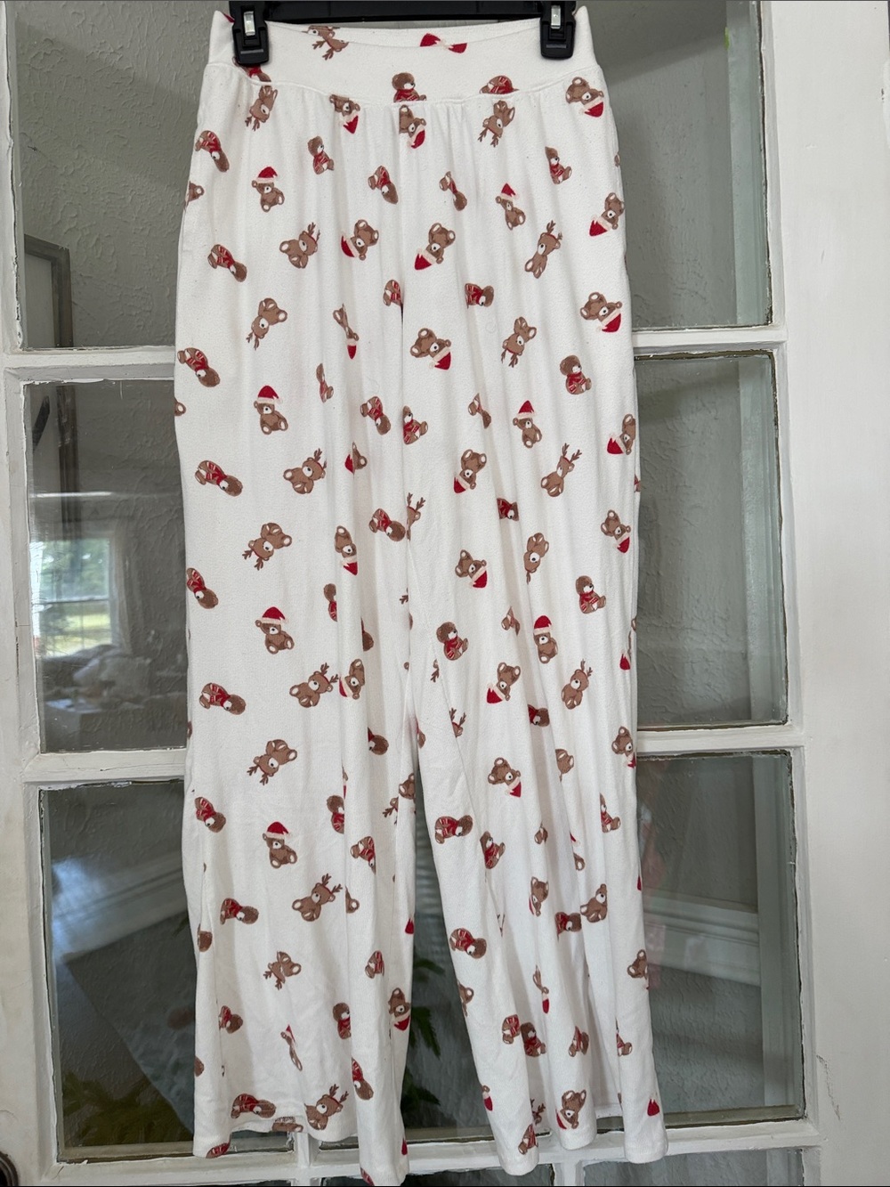 Hollister Christmas Bear Pajama Pants - Cozy Holiday Sleepwear